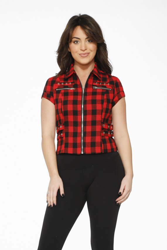 red check top